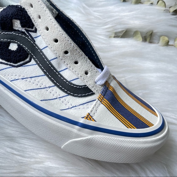 Vans Old Skool 36 DX Anaheim Factory Patchwork League True White - Picture 9 of 16